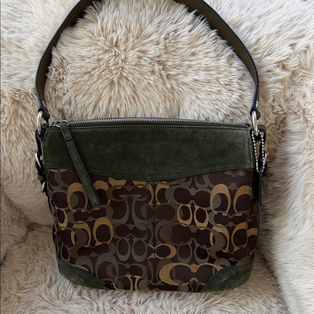 Vintage Coach Chelsea Optic Shoulder Bag - Picture 6 of 14